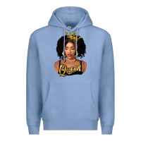 Colony Blue black queen Premium Hoodie - FaDigitalArtStudio