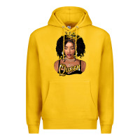 Lemon black queen Premium Hoodie - FaDigitalArtStudio