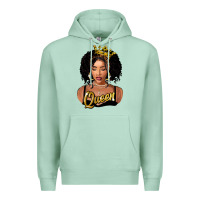 Seafoam black queen Premium Hoodie - FaDigitalArtStudio