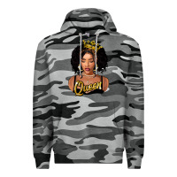 Slate Camo black queen Premium Hoodie - FaDigitalArtStudio