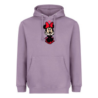 Lavender Minnie Mouse Heavyweight Hoodie - CowhideDigitalArt