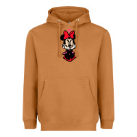 Meerkat Minnie Mouse Heavyweight Hoodie - CowhideDigitalArt