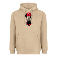 Mushroom Minnie Mouse Heavyweight Hoodie - CowhideDigitalArt