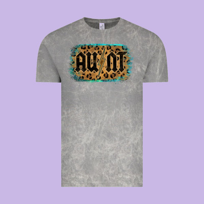 Leopard Pattern Aunt Tried Vintage Tee Designed By Bettercallsaul