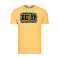 Vintage Mustard Leopard Pattern Aunt Tried Vintage Tee - Bettercallsaul