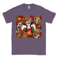 Lavender Christmas baby cow hot cocoa Classic Tee - Jasminsmagicworld