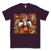 Plum Christmas baby cow hot cocoa Classic Tee - Jasminsmagicworld