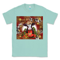 Seafoam Christmas baby cow hot cocoa Classic Tee - Jasminsmagicworld