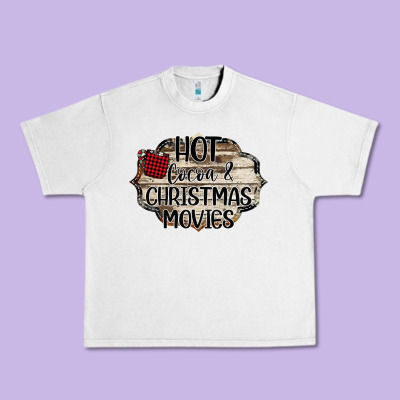 Hot Cocoa And Christmas Movies Urban Heavy Tee Designed By Bettercallsaul