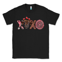 Black xoxo calf and gemstone Classic Tee - RanaPortraitStore