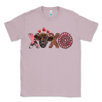 Lilac xoxo calf and gemstone Classic Tee - RanaPortraitStore