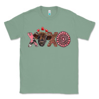 Sage xoxo calf and gemstone Classic Tee - RanaPortraitStore