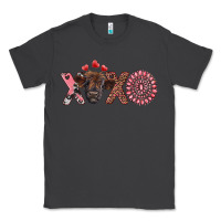 Smoke xoxo calf and gemstone Classic Tee - RanaPortraitStore