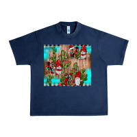 Navy ho ho ho gnome Urban Heavy Tee - JahusDesignShop