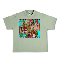 Oil Green ho ho ho gnome Urban Heavy Tee - JahusDesignShop