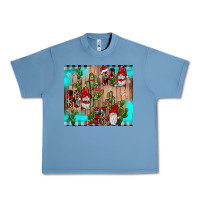 Pebble Blue ho ho ho gnome Urban Heavy Tee - JahusDesignShop