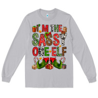 Moon Dust I'm the sassy on the elf Long Sleeve Tee - NancyCooperArtShop