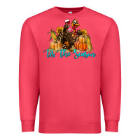 Cardinal Western Fall Turkey Tis The Season Premium Sweatshirt - LillyAllenDesigns