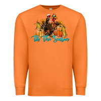 Carrot Western Fall Turkey Tis The Season Premium Sweatshirt - LillyAllenDesigns