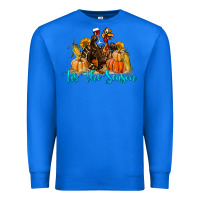 True Royal Western Fall Turkey Tis The Season Premium Sweatshirt - LillyAllenDesigns