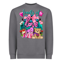Storm Loads of love truck Valentine's Day Heavyweight Sweatshirt - HowdyJamesFarm