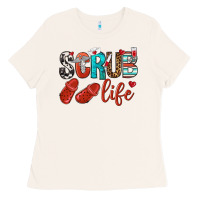 Bone scrub life Ladies Tee - NancyCooperArtShop