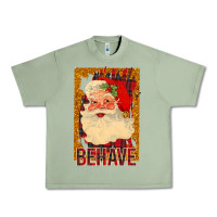 Oil Green Santa Behave Urban Heavy Tee - Bettercallsaul