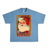 Pebble Blue Santa Behave Urban Heavy Tee - Bettercallsaul