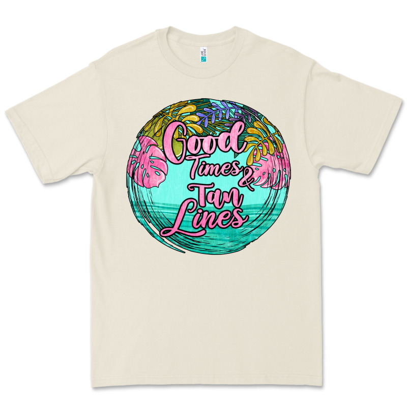 Good Times And Tan Lines Premium Tee by JahusDesignShop | Teevron