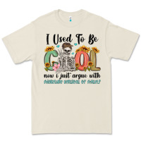 Bone i used to be cool now i just argue with miniature Premium Tee - MaliasSmallBusiness