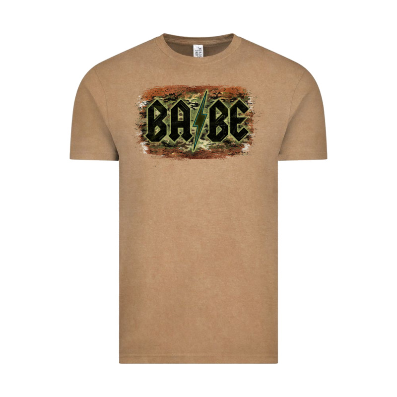 Camouflage Patterned Babe Tried Vintage Tee by Bettercallsaul | Teevron