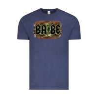 Vintage Denim Camouflage Patterned Babe Tried Vintage Tee - Bettercallsaul