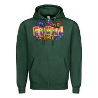Sports Green Equal rights Zipper Hoodie - FaDigitalArtStudio
