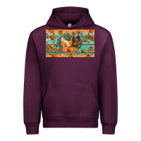 Mauve Wine Fall coop animals pumpkin Urban Hoodie - Artiststas