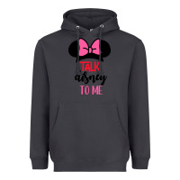 Smoke Minnie Mouse Heavyweight Hoodie - CowhideDigitalArt