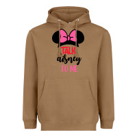 Toasted Coconut Minnie Mouse Heavyweight Hoodie - CowhideDigitalArt