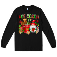 Black hot cocoa Long Sleeve Tee - texasbilliewilder