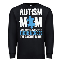 Black lil autism mom Premium Sweatshirt - CowhideDigitalArt