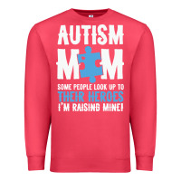 Cardinal lil autism mom Premium Sweatshirt - CowhideDigitalArt