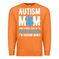 Carrot lil autism mom Premium Sweatshirt - CowhideDigitalArt