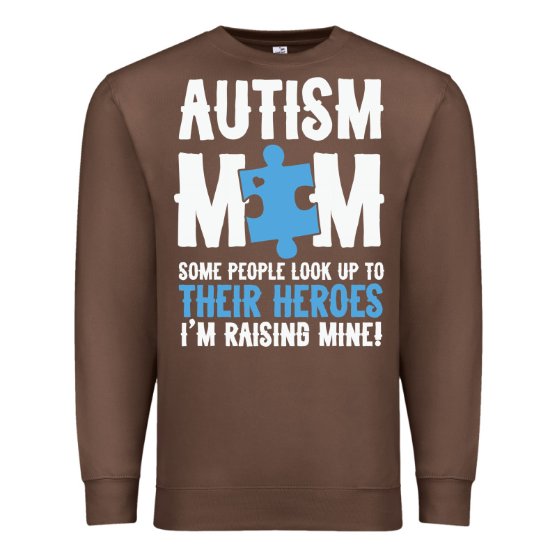 Lil Autism Mom Premium Sweatshirt by CowhideDigitalArt | Teevron