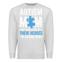 Dove Grey lil autism mom Premium Sweatshirt - CowhideDigitalArt