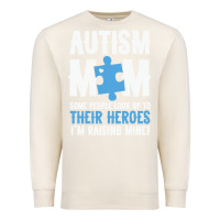 Sandshell lil autism mom Premium Sweatshirt - CowhideDigitalArt