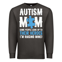 Smoke lil autism mom Premium Sweatshirt - CowhideDigitalArt