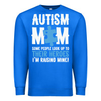 True Royal lil autism mom Premium Sweatshirt - CowhideDigitalArt