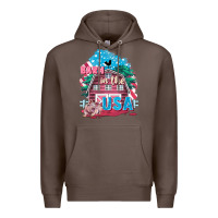 Coffee Barn in the USA Premium Hoodie - FaDigitalArtStudio