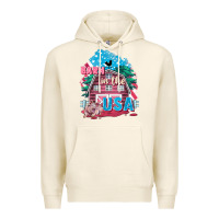Tofu Barn in the USA Premium Hoodie - FaDigitalArtStudio