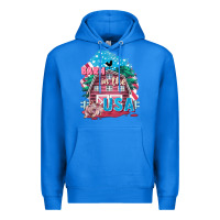 True Royal Barn in the USA Premium Hoodie - FaDigitalArtStudio