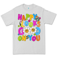 Happy Looks Good On You Premium Tee | Teevron
