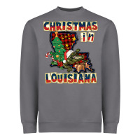 Storm christmas in louisiana Heavyweight Sweatshirt - CowGirlArtShop
